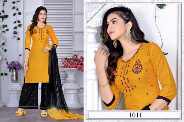 Girinemi Cherish Vol 1 Rayon  Embroidery Designer ReadyMade Suit